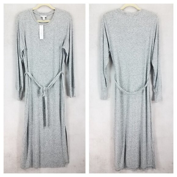 Topshop Dresses & Skirts - NEW Topshop US 10 Long sleeve Knit Sweater Dress Gray